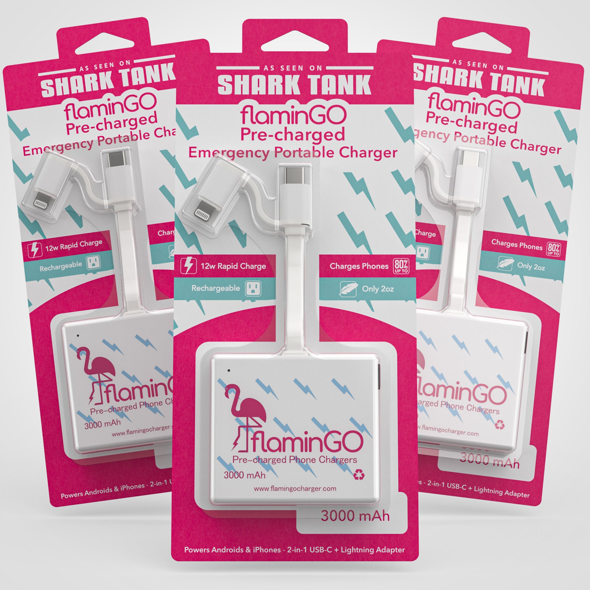 FlaminGO Charger Three-Pack