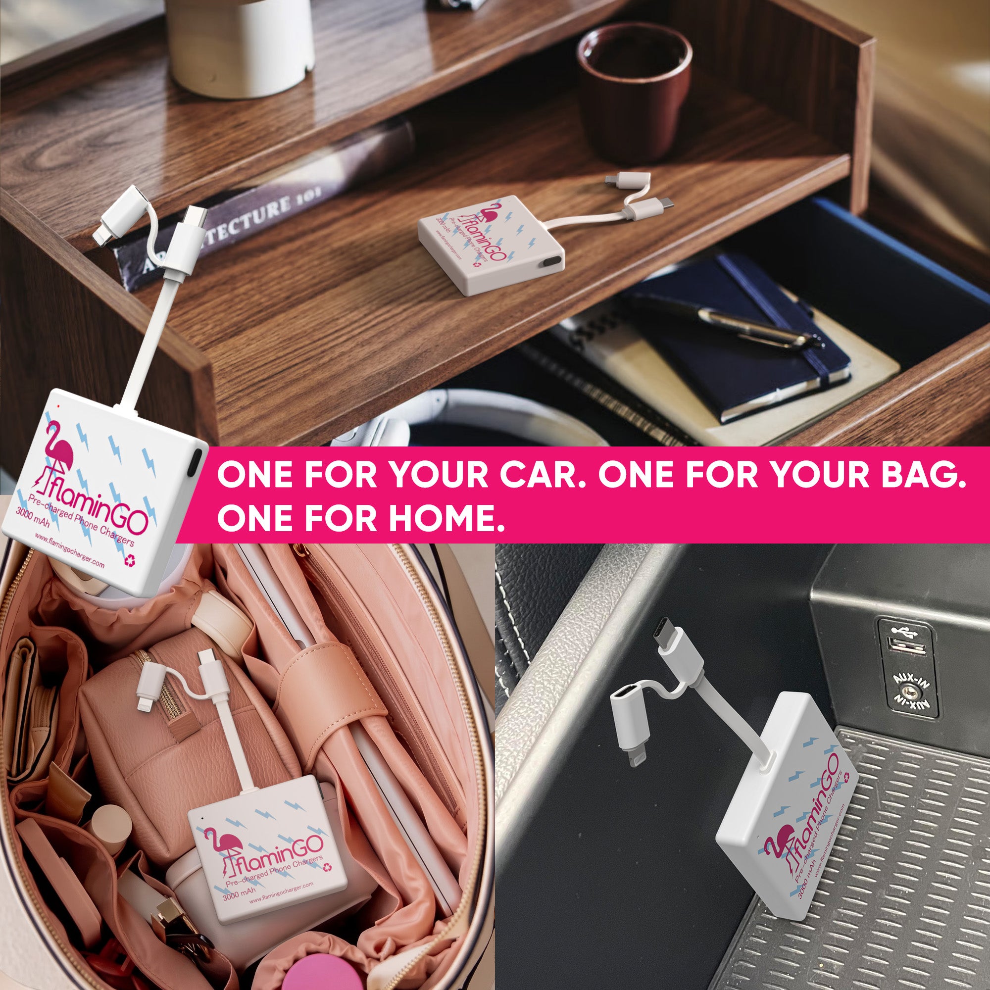 FlaminGO Charger Three-Pack