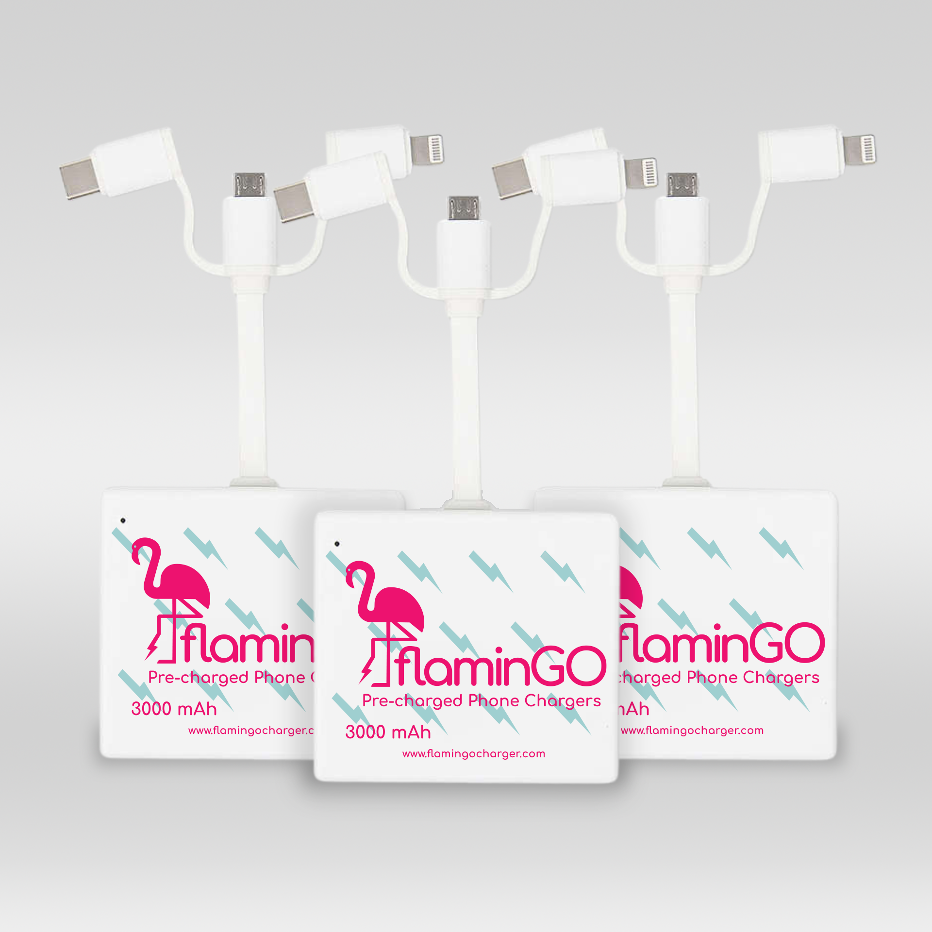 FlaminGO Charger Three-Pack